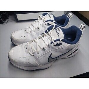 Size 13 - Nike Air Monarch IV White Navy